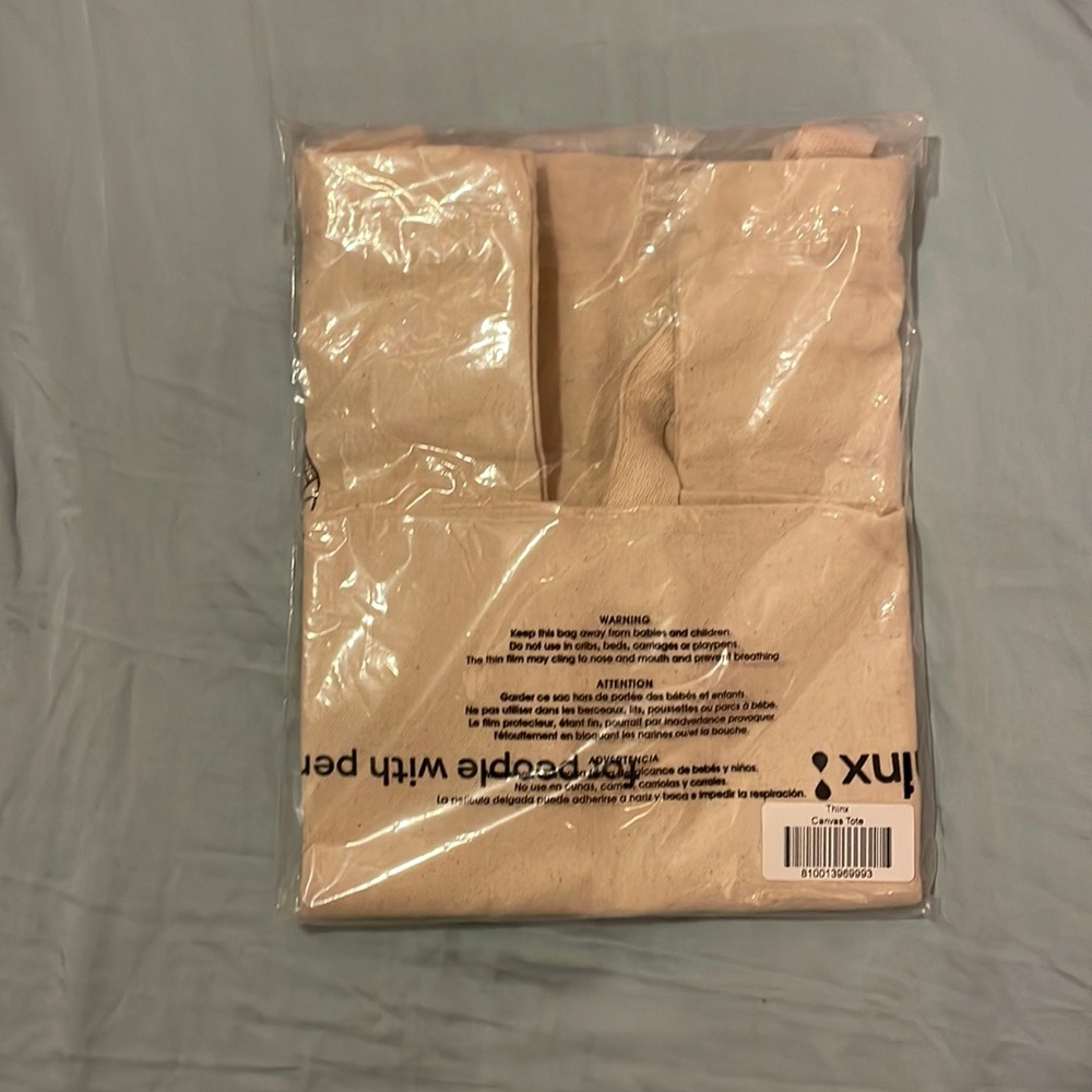 Thinx canvas tote bag - Picture 2 of 5